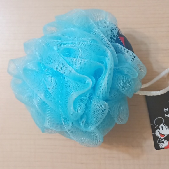 $5 Mickey Mouse Shower Bath Pouf Wash Cloth Sponge - Picture 3 of 5